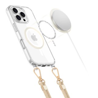 Tech-Protect Flexair Chain Magsafe Iphone 16 PRO MAX Black & Taupe
