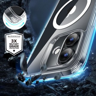 Esr Classic Hybrid Halolock Magsafe & Tempered Glass Iphone 16 Clear