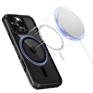 Tech-Protect Maghybrid Magsafe Iphone 16 PRO Black/Red