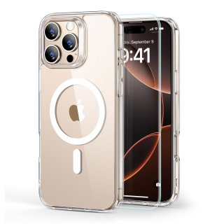 Esr Classic Hybrid Halolock Magsafe & Tempered Glass Iphone 16 PRO Clear