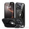 Esr Classic Hybrid Kickstand Halolock Magsafe & Tempered Glass Iphone 16 PRO Clear/Black