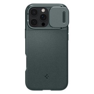 SPIGEN Optik Armor Mag Magsafe Iphone 16 PRO MAX Abyss Green