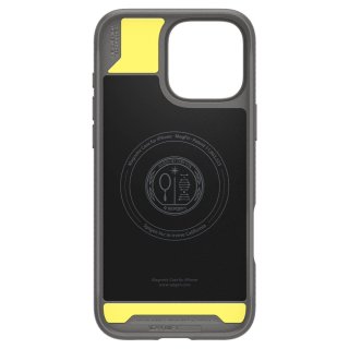 SPIGEN Rugged Armor Mag Magsafe Iphone 16 PRO MAX Grey