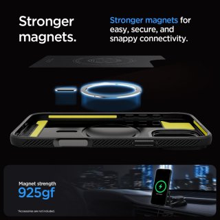 SPIGEN Rugged Armor Mag Magsafe Iphone 16 PRO MAX Grey