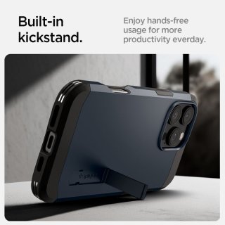 SPIGEN Tough Armor Mag Magsafe Iphone 16 PRO MAX Metal Slate