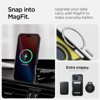 SPIGEN Tough Armor Mag Magsafe Iphone 16 PRO MAX Metal Slate