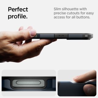SPIGEN Tough Armor Mag Magsafe Iphone 16 PRO MAX Metal Slate