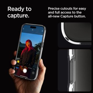 SPIGEN ULTRA Hybrid Iphone 16 PRO MAX Crystal Clear