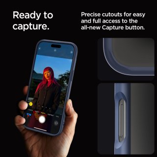 SPIGEN ULTRA Hybrid Iphone 16 PRO MAX Navy Blue