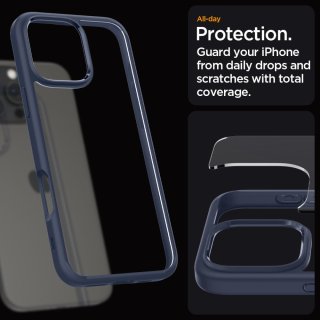 SPIGEN ULTRA Hybrid Iphone 16 PRO MAX Navy Blue
