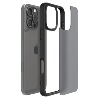 SPIGEN ULTRA Hybrid Iphone 16 PRO MAX Frost Black