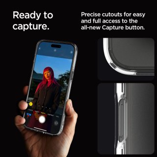 SPIGEN ULTRA Hybrid Iphone 16 PRO MAX Frost Clear