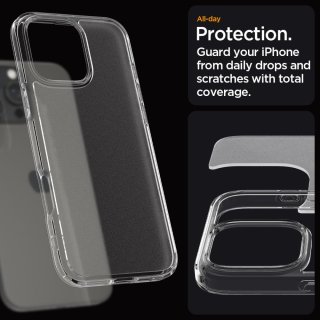 SPIGEN ULTRA Hybrid Iphone 16 PRO MAX Frost Clear