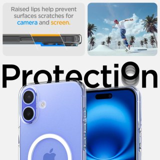 SPIGEN Liquid Crystal Mag Magsafe Iphone 16 PLUS Clear
