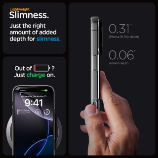 SPIGEN Liquid Crystal Mag Magsafe Iphone 16 PRO Clear