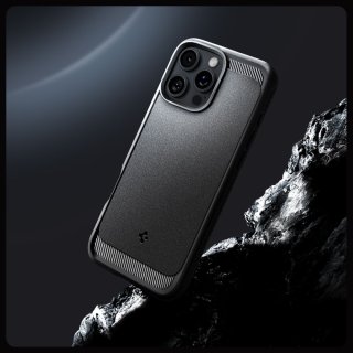 SPIGEN Rugged Armor Mag Magsafe Iphone 16 PRO Matte Black
