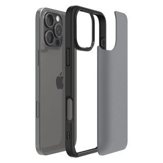 SPIGEN ULTRA Hybrid Iphone 16 PRO Frost Black