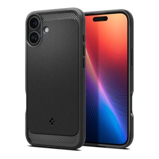 SPIGEN Rugged Armor Mag Magsafe Iphone 16 Matte Black