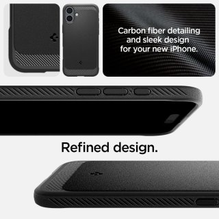SPIGEN Rugged Armor Mag Magsafe Iphone 16 Matte Black