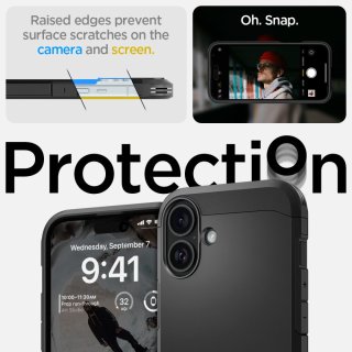 SPIGEN Tough Armor Mag Magsafe Iphone 16 Black