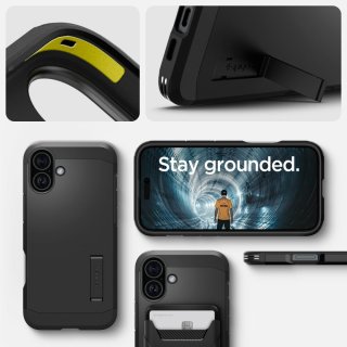 SPIGEN Tough Armor Mag Magsafe Iphone 16 Black