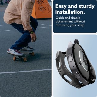 Caseology Vault Samsung Galaxy Watch 7 (44 MM) Matte Black