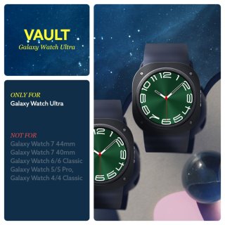 Caseology Vault Samsung Galaxy Watch ULTRA 2024 / 2025 (47 MM) Matte Black