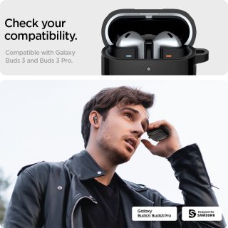 SPIGEN Rugged Armor Samsung Galaxy Buds 3 / 3 PRO Matte Black
