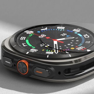 Ringke Slim & Tempered Glass Samsung Galaxy Watch ULTRA 2024 / 2025 (47 MM) Titanium Black