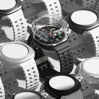 Ringke Slim & Tempered Glass Samsung Galaxy Watch ULTRA 2024 / 2025 (47 MM) Titanium Black