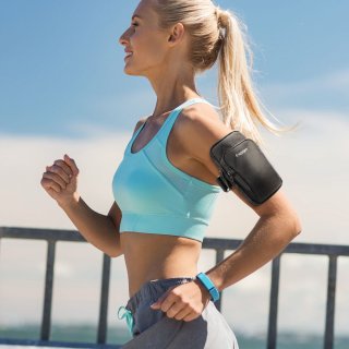 SPIGEN A702 Dynamic Shield Armband Black