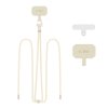 Tech-Protect C5s Rope Crossbody Strap Cosmic Latte