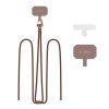 Tech-Protect C5s Rope Crossbody Strap Chocolate Brown