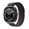 Tech-Protect Nylon Samsung Galaxy Watch ULTRA 2024 / 2025 (47 MM) Black/Orange