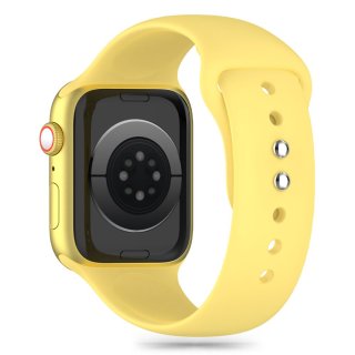 Tech-Protect Silicone Apple Watch 6 / 7 / 8 / 9 / 10 / SE / ULTRA 1 / 2 (44 / 45 / 46 / 49 MM) Canary Yellow