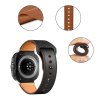 Tech-Protect Leatherfit Samsung Galaxy Watch ULTRA 2024 / 2025 (47 MM) Black