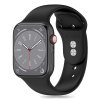 Tech-Protect Silicone Apple Watch 6 / 7 / 8 / 9 / 10 / SE / ULTRA 1 / 2 (44 / 45 / 46 / 49 MM) Black