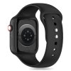Tech-Protect Silicone Apple Watch 6 / 7 / 8 / 9 / 10 / SE / ULTRA 1 / 2 (44 / 45 / 46 / 49 MM) Black