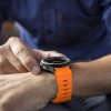 Tech-Protect Silicone Line Samsung Galaxy Watch 4 / 5 / 5 PRO / 6 / 7 / Fe Orange