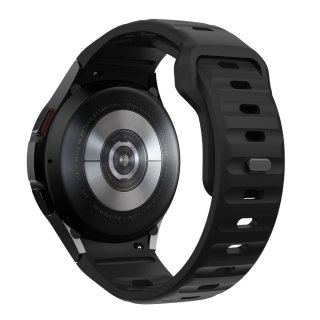 Tech-Protect Silicone Line Samsung Galaxy Watch 4 / 5 / 5 PRO / 6 / 7 / Fe Black