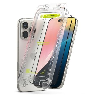 Szkło Hartowane Ringke Easy Slide 2-Pack Iphone 16 PRO Black