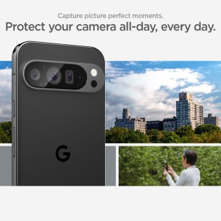 Osłona Aparatu SPIGEN Optik.Tr ”Ez Fit” Camera Protector 2-Pack Google Pixel 9 PRO Crystal Clear