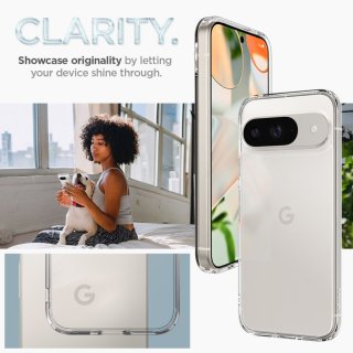 SPIGEN ULTRA Hybrid Google Pixel 9 / 9 PRO Crystal Clear