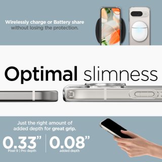 SPIGEN ULTRA Hybrid Google Pixel 9 / 9 PRO Crystal Clear