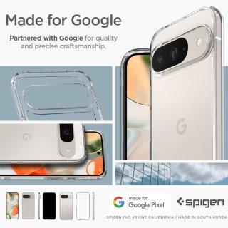 SPIGEN ULTRA Hybrid Google Pixel 9 / 9 PRO Crystal Clear