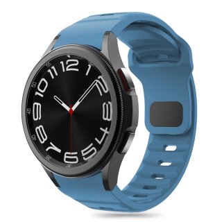 Tech-Protect Silicone Line Samsung Galaxy Watch 4 / 5 / 5 PRO / 6 / 7 / Fe Montego Blue