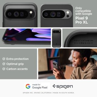 SPIGEN Rugged Armor Google Pixel 9 PRO XL Matte Black