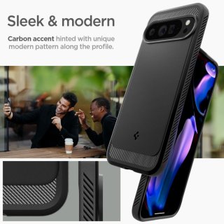 SPIGEN Rugged Armor Google Pixel 9 PRO XL Matte Black