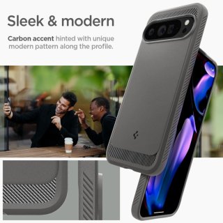 SPIGEN Rugged Armor Google Pixel 9 PRO XL Marble Grey