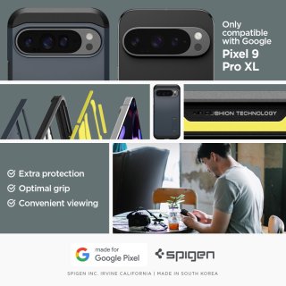 SPIGEN Tough Armor Google Pixel 9 PRO XL Metal Slate